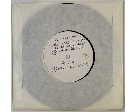 THE SMITHS - HOW SOON IS NOW C/W OSCILLATE WILDLY 7" (1985 UK WHITE LABEL TEST PRESSING - RT 176). Infamous 'How Soon Is Now'