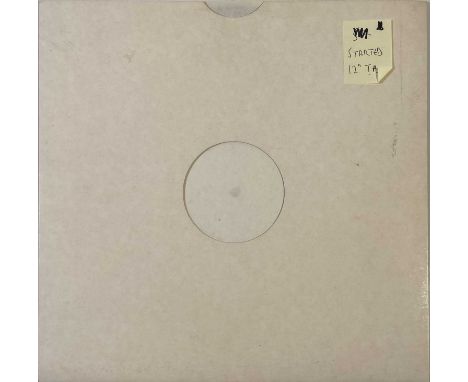 THE SMITHS - I STARTED SOMETHING I COULDN'T FINISH - 1987 12" WHITE LABEL TEST PRESSING (RTT 198). Standard 1987 UK 12" white