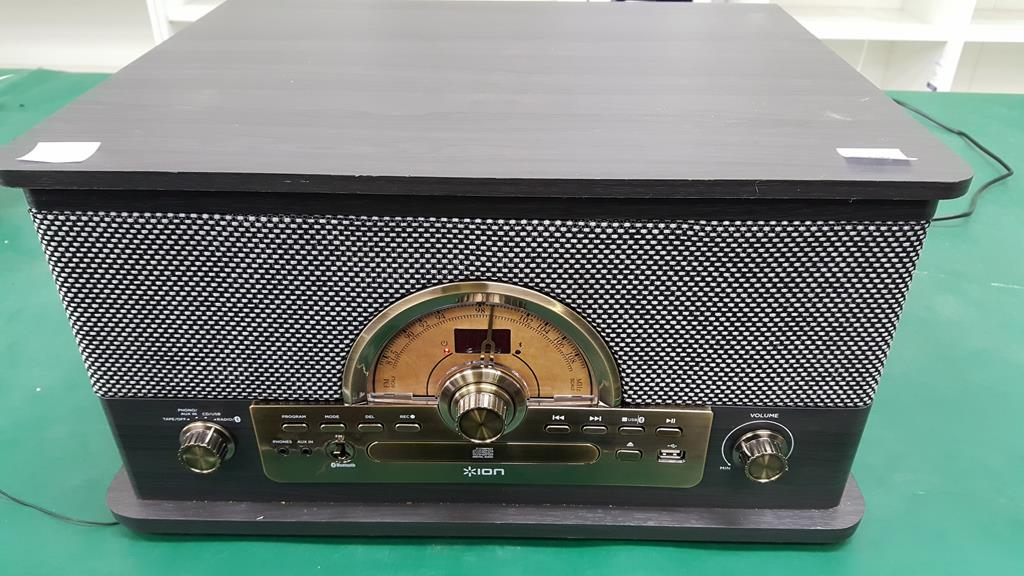 ion 7 in 1 turntable music centre