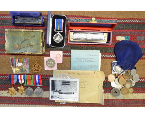 World War II campaign and service medals to RAOC recipient 23590719 Pte J Murgatroy comprising 1939-45 Star,; F & G Star; 193