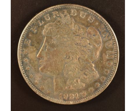 1921 Morgan dollar, VF