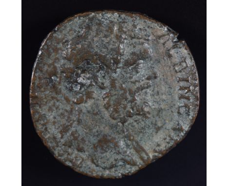 Roman Imperial coinage The Severan Dynasty AD193-235 Clodius Albinus (195-196AD) Sestertius DCLOD SEPT ALBIN CAES, rev. Conco