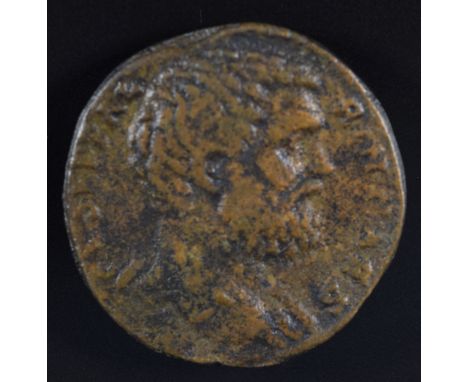 Roman Imperial coinage The Severan Dynasty AD193-235 Clodius Albinus (AD195-196) Sestertius, C L&nbsp; SEPT, ALBIN, CAES, rev