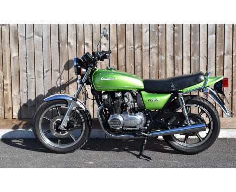 1982 Kawasaki Z650 F2 motorcycle, registration FWD 973Y with V5C. Purchased by the vendor as a lockdown project. He has now r