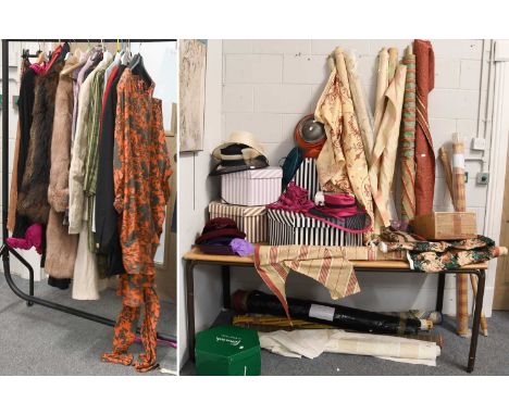 Modern Costume, Occasion Hats and Textiles comprising Jaeger, Gerry Weber, Lucia, Browns of Chester musquash coat, Marten of 