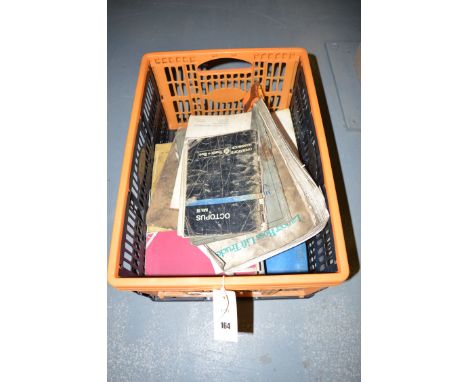 A collection of workshop manuals for trucks, including: Leyland Octopus Mk. III; Bedford KM;  Diesel Engines; Chrysler Truck 