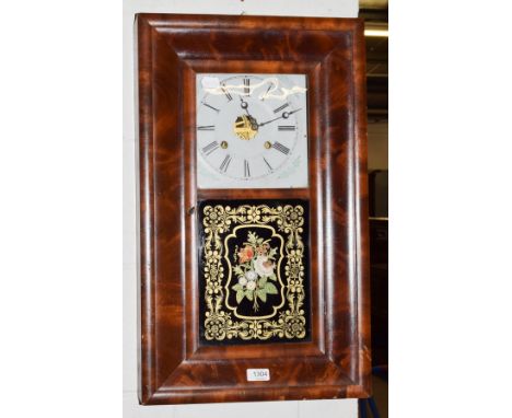 An American striking shelf clock 