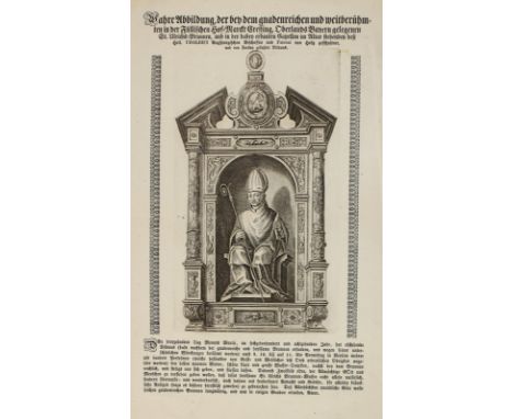 Eresing b. Emming.: Ulrichskapelle. Wahre Abbildung, der bey dem gnadenreichen und weitberühmten in der Füllischen Hof=Marckt