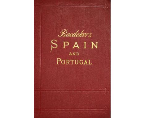 Sammlung: von 18 Baedekern in engl. Sprache. Olwdbde. (17) u. Okunstldr.  ╔Enthält:╗ Southern Germany, 11. ed. 1910. - The Rh