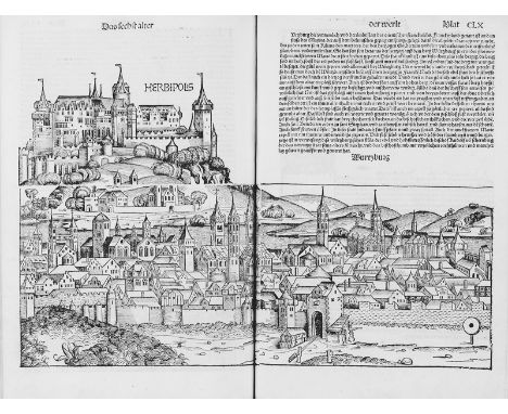 Schedel, Hartmann.: Chronica, deutsch (übers. v. Georg Alt): Das Buch der Croniken u. Geschichten. Nürnberg, Anton Koberger f