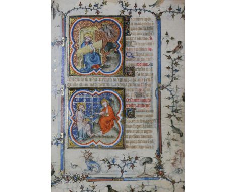 Savoy Hours, Die.: The Savoy Hours. Les Heures de Savoy. New Haven, Yale University, Beinecke Rare Book and Manuscript Librar