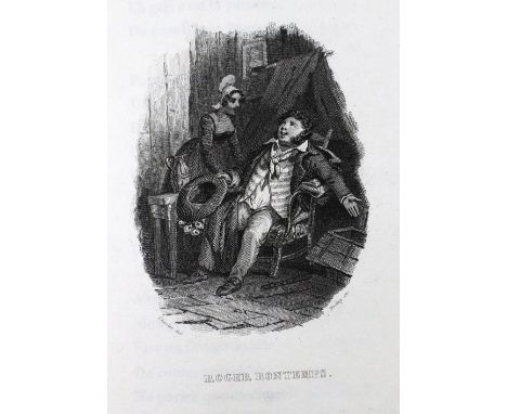 Beranger,P.J.de.: Oeuvres completes. Ed. unique revue par l'auteur. 5 (inkl. Suppl.) Bde. Paris, Perrotin 1834. Mit gest. Por
