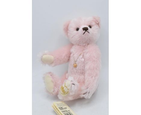 Steiff Mohair Bear 'England's Rose' with tag.  