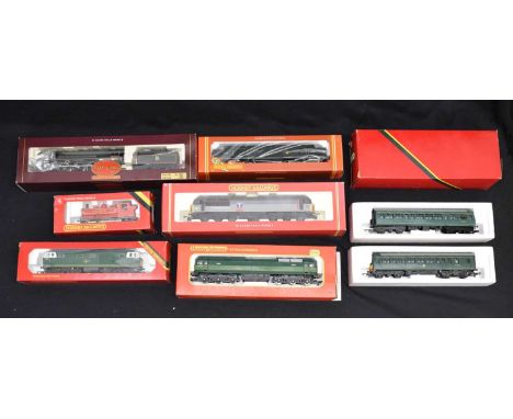 Hornby - Seven boxed 00 gauge railway trainset locomotives comprising; Special Edition R2010 Br 4-6-2 Britannia Class 'Lord R