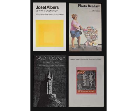 Three 1970s Victoria and Albert Museum loan exhibition posters, comprising after Eduardo Paolozzi (1924-2005) - screenprint f