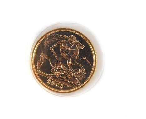 A Queen Elizabeth II gold half sovereign 2008, 4.0g.