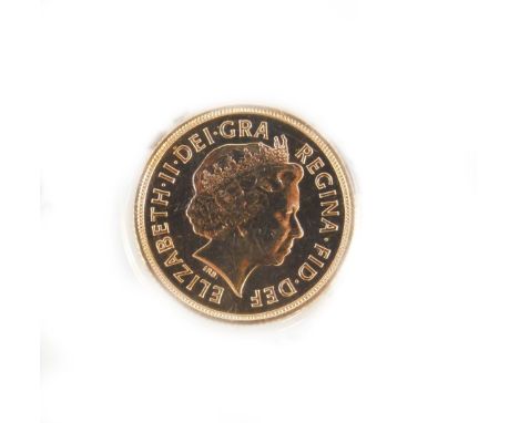 A Queen Elizabeth II gold sovereign 2012, 8.0g.