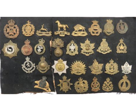29 Canadian Cap Badgesincluding brass KC Canadian Forestry Corps ... Brass Royal Canadian Dragoons ... Brass 19th Alberta Dra
