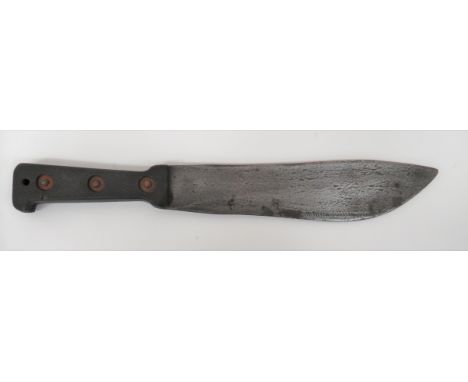 Scarce Airborne/RAF Short Machete9 1/2 inch, single edged blade widening towards the point. Â Faint Martindale maker with elo