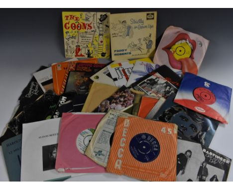 7" Vinyl Singles - Various, including Leonard Cohen, Steve Winwood, Small Faces, Faces, Led Zeppelin (Trampled Underfoot US i