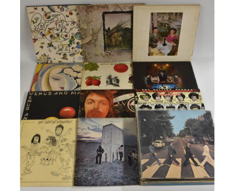12" Vinyl LPs - R&amp;B, Rock &amp; Pop: Led Zeppelin; Derek &amp; The Dominoes; Cream; Eric Clapton; Jeff Beck; Wings; The B
