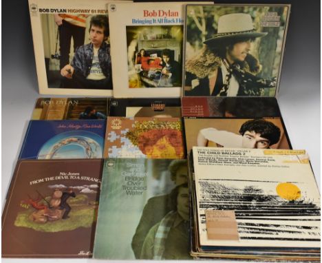 Vinyl LP's - Folk interest, Martin Carthy Prince Heathen, Crown of Horn, But Two Came By, Sweet Wivelsfield, Out of the Cut, 