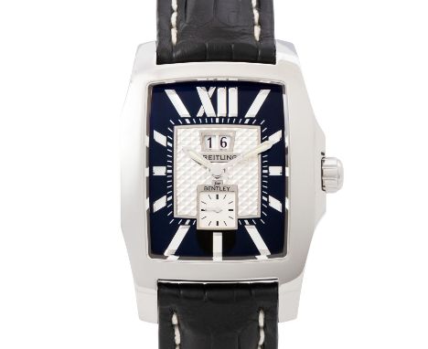 BREITLING for Bentley "Flying B" Ref A16362 Herrenuhr. Box und Papiere. Edelstahl, Automatik-Werk Kal. B16 mit sehr guten Gan