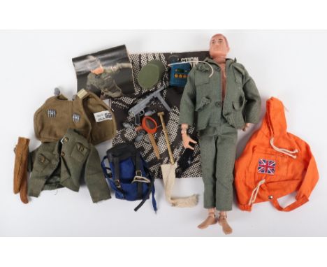 Action Man Palitoy Painted Head Doll, in good original condition, no cracks to joints, 1969 Action Man Official Equipment Man