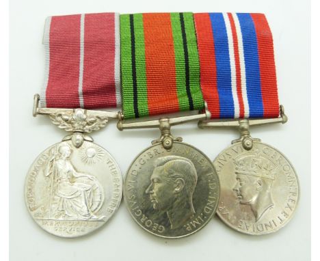 British Empire Medal named to 7641854 A/W.O.CL.2 Reginald G Jeffery, RAOC, Defence Medal and 1939-45 War Medal. Reginald Guy 