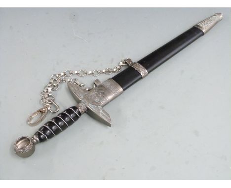 German Third Reich Nazi replica dress dagger, 30cm blade&nbsp;