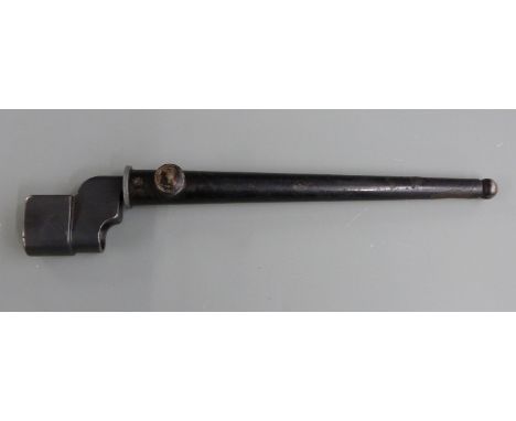British No4 Mk2 spike bayonet with 20cm cruciform blade and scabbard&nbsp;