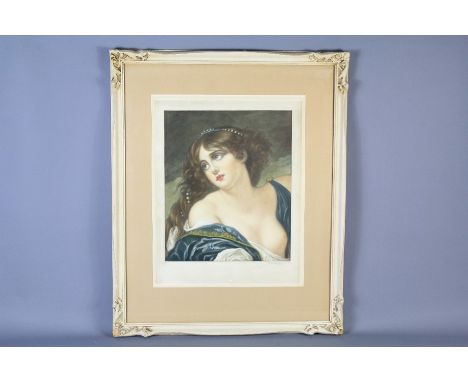 Y.G. Stevenson A Coloured Lithograph of a Young Woman. The lithograph stamped to front Print Sellers Association with initial
