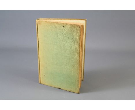 George Orwell, 'Nineteen Eighty-Four'. The 1st Edition book published in 1949 by 'Secker &amp; Warburg, London', with green c
