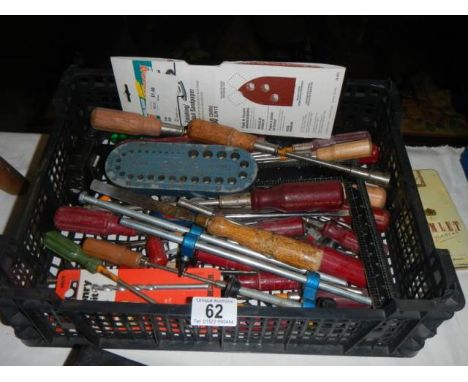 A box of assorted tools. COLLECT ONLY.