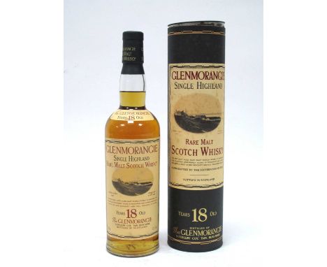 Whisky - Glenmorangie Single Highland Malt Scotch Whisky 18 Years Old, 70cl., 43% Vol.