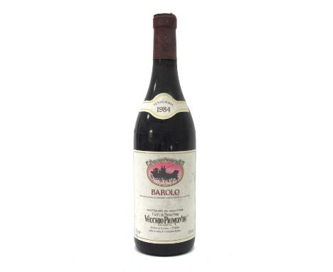 Wine - Barolo Vecchio Piemonte Vendemmia 1984, 75cl., 13.5% Vol.