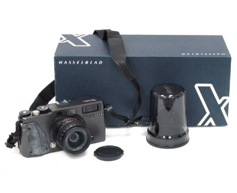 Hasselblad XPAN II DUAL FORMAT camera body, with Hasselblad HOYA Super HMC Pro1 F4/49mm UV[0] lens. Both in original box, unt