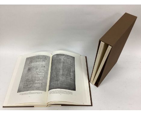 Domesday Book Studies - Derbyshire, Introduction and translation and Derby folios and maps, number 196 of a limited edition o