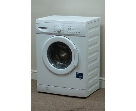 Beko WM622W washing machine, W60cm (This item is PAT tested - 5 day warranty from date of sale)   Condition Report   Click he