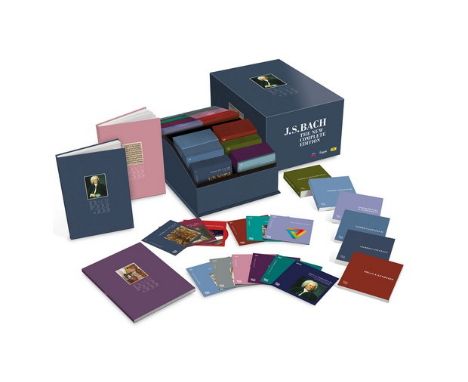 Bach 333: The New Complete Edition, the largest and most complete boxset collection of Bach's music, complied on to 222 CD's 
