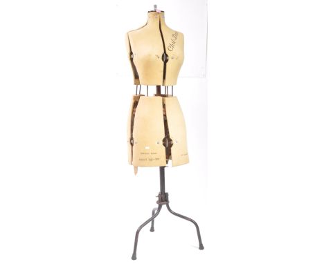 British Chil-Daw Mannequin A Chil-Daw Pioneer adjustable shop advertising point of sale mannequin No 344739 Bust 32-39 with o