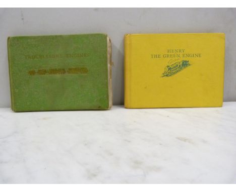 AWDRY&nbsp; REV. W.&nbsp;&nbsp;1st ed. of Troublesome Engines (well worn cond., 1950); 1st ed. of Gordon The Big Engine (reca