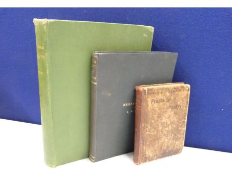 VINE F. T. (OF COMPTON DENE).&nbsp;&nbsp;Practical Pastry. Illus. &amp; adverts. Orig. cloth backed brds., browned. 1894; als