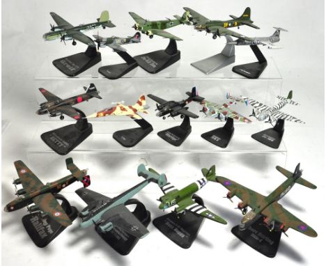 A very large and comprehensive collection of 1:144 scale diecast aircraft models, possibly by both De Agostini and Atlas Edit