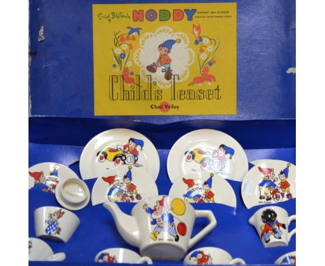 A vintage boxed childs "Noddy" tea set by Chad Valley.