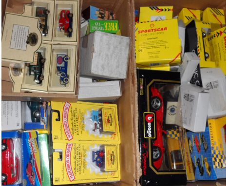 A large quantity of diecast vehicles by Matchbox, Lledo and Corgi together with larger scale models of a Dodge Viper by Burra