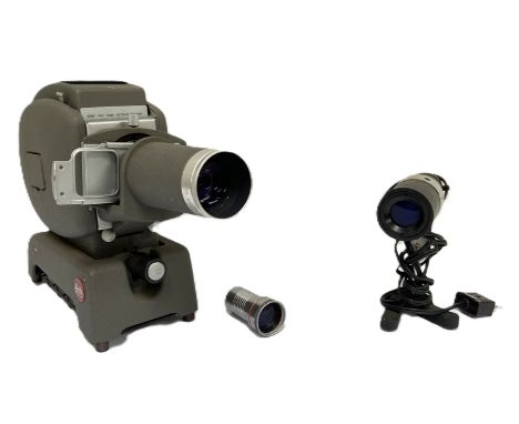 CAMERAS: A Darkroom CS 920S copy stand, together with another similar stand and a vintage projector (3)