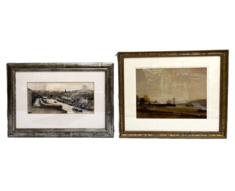 Five prints, including Red Grouse after THORBURN, and Oakwood Tower, after D Y CAMERON,   Etching; also a book on the art of 
