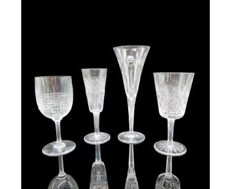 St. Louis 2000 Champagne flute with millefiori & 2000 in stem