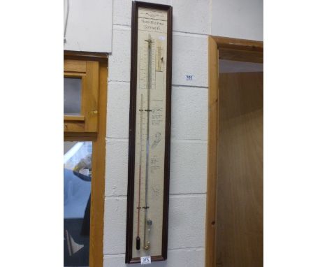 Contemporary version of a "Baro-Thermo Torricelli" Barometer